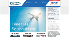 Desktop Screenshot of easyairportparking.com